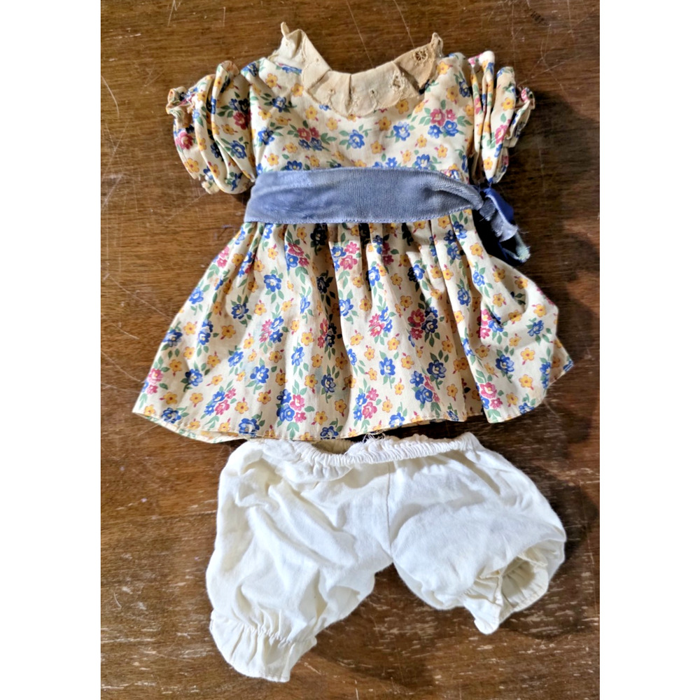 Georgene Raggedy Ann Andy Vtg 13in Awake Asleep Outlined Nose Pair 1940s Gruelle - Picture 7 of 16